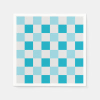 Patrón De Tablero Blanco Y Azul
