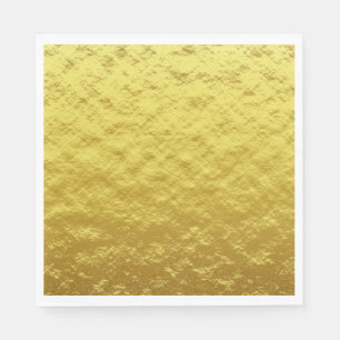 Servilleta De Papel Patrón de textura dorada (lujoso brillo dorado)