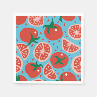 Servilleta De Papel Patrón de tomate