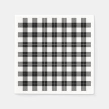 Patrón de trenzado clásico negro y blanco