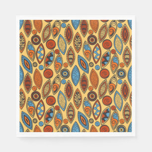 Servilleta De Papel Patrón étnico