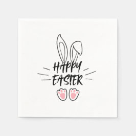 Servilleta De Papel Patrón feliz de Pascua