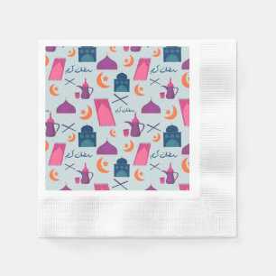 Servilleta De Papel Patrón feliz de Ramadán