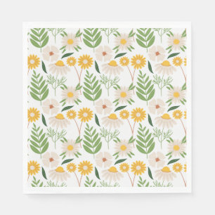 Servilleta De Papel Patrón floral