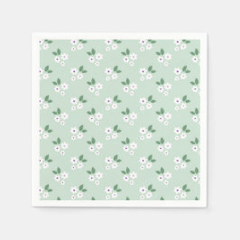 Servilleta De Papel Patrón floral campestre