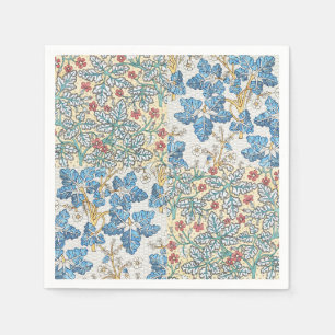 Servilleta De Papel Patrón Floral de Geranio Silvestre Art Nouveau Ant