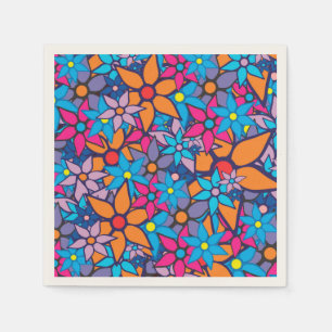 Servilleta De Papel Patrón floral de moda #2