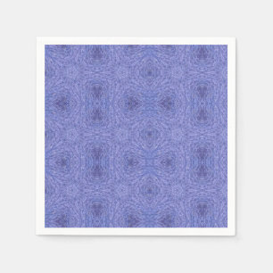 Servilleta De Papel Patrón geométrico delicado púrpura violeta