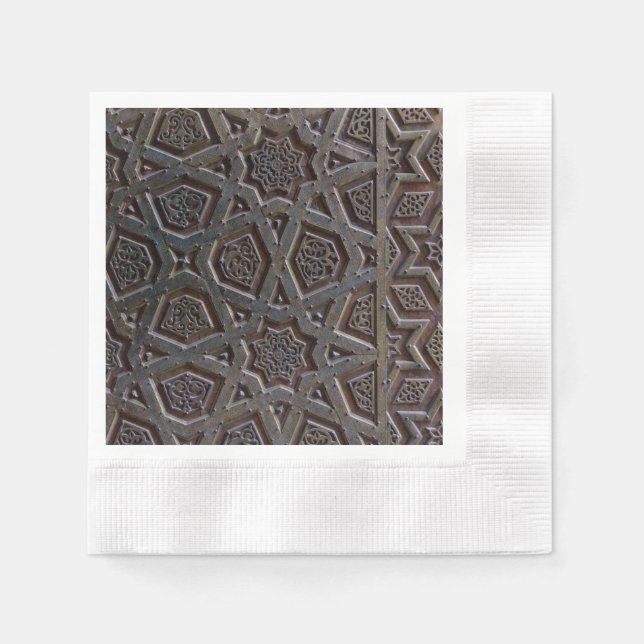 Servilleta De Papel Patrón Islámico (Anverso)