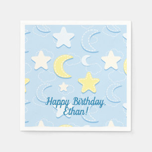 Servilleta De Papel Patrón Moon & Stars
