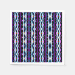 Servilleta De Papel Patrón púrpura único