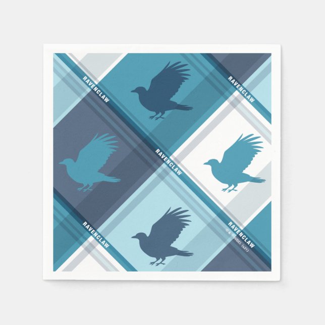 Servilleta De Papel Patrón RAVENCLAW™ Tartán (Anverso)