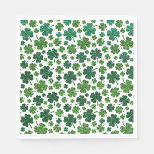 Servilleta De Papel Patrón Shamrock Delight