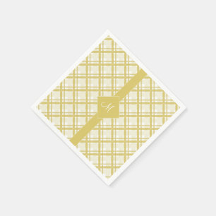 Servilleta De Papel Patrón tartán de rayas y cuadrados