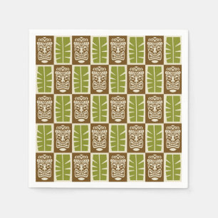 Servilleta De Papel Patrón Tiki