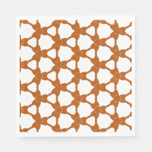 Patrón triangular naranja