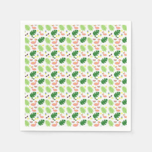 Servilleta De Papel Patrón tropical