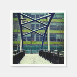 Servilleta De Papel Patrón verde