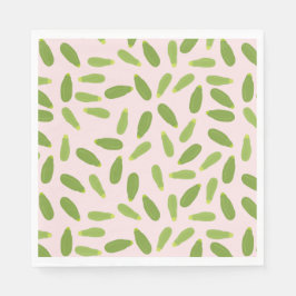 Servilleta De Papel Patrón Zucchini Courgette Summer Squash