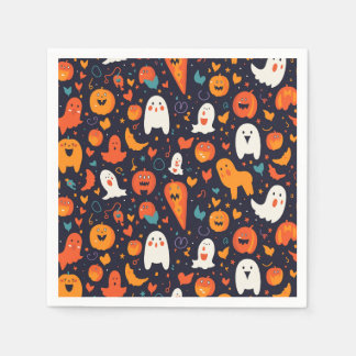 Servilleta De Papel Patrones que capturan el encanto de Halloween