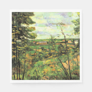 Servilleta De Papel Paul Cezanne, El Valle del Oise,