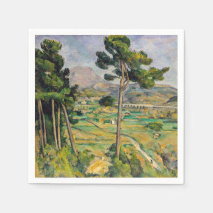 Servilleta De Papel Paul Cezanne - Mont Sainte-Victoire y Viaducto