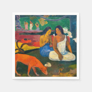 Servilleta De Papel Paul Gauguin - Arearea / El Perro Rojo
