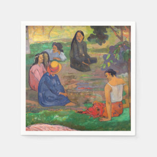 Servilleta De Papel Paul Gauguin - La conversación / Les Parau Parau