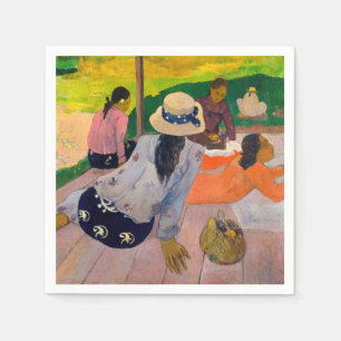 Servilleta De Papel Paul Gauguin - La siesta