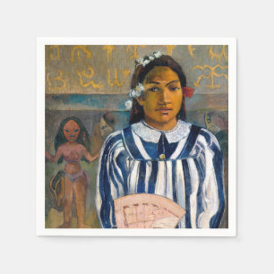Servilleta De Papel Paul Gauguin - Los antepasados de Tehamana