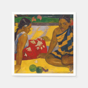 Servilleta De Papel Paul Gauguin - Mujeres Tahitianas / Parau Api