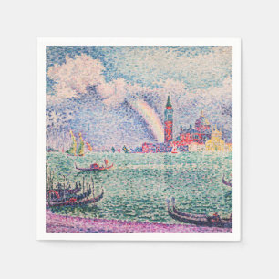 Servilleta De Papel Paul Signac - Arcoiris, Venecia