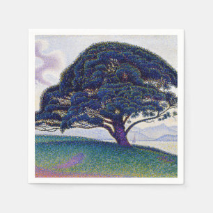 Servilleta De Papel Paul Signac - El pino de Bonaventure