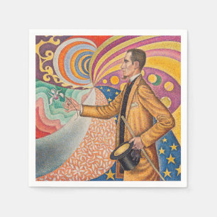 Servilleta De Papel Paul Signac - Retrato de M Felix Feneon, Opus 217