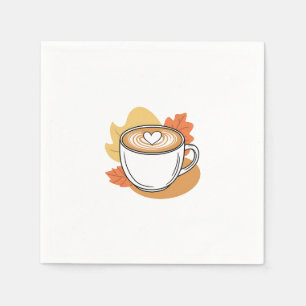 Servilleta De Papel Pausa de café con la naturaleza