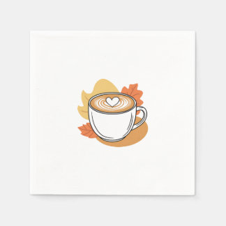 Servilleta De Papel Pausa de café con la naturaleza