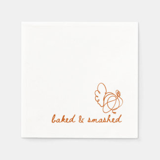 Servilleta De Papel pavo al horno y al horno