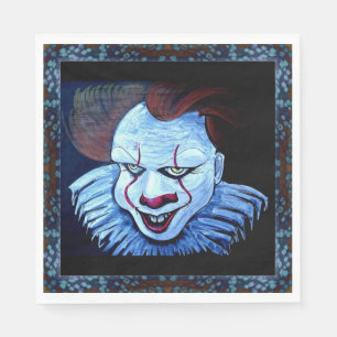 Servilleta De Papel Payaso: Papel malvado