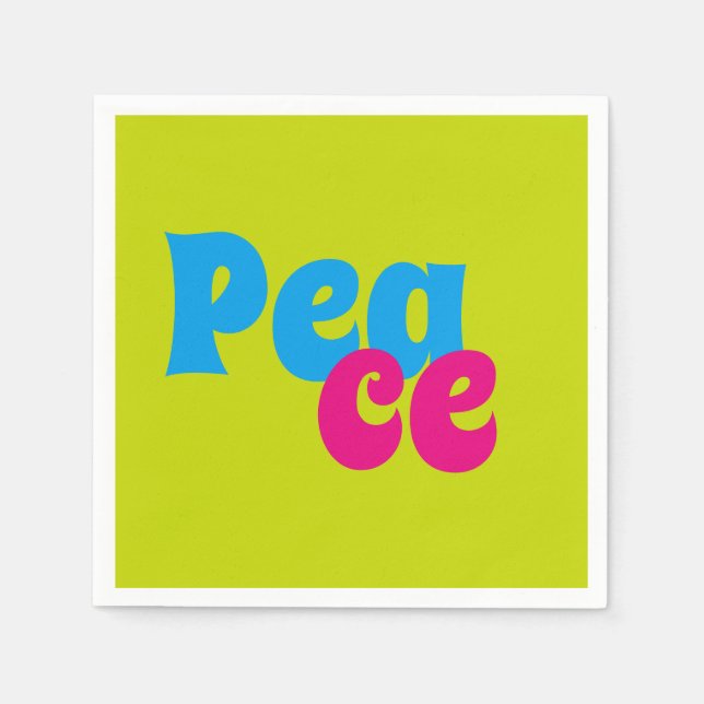 Servilleta De Papel Paz (Anverso)