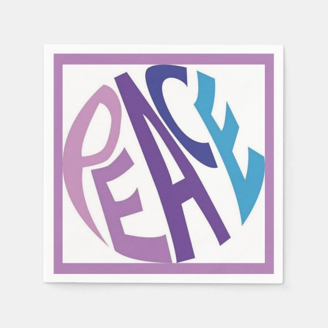 SERVILLETA DE PAPEL PAZ (Anverso)