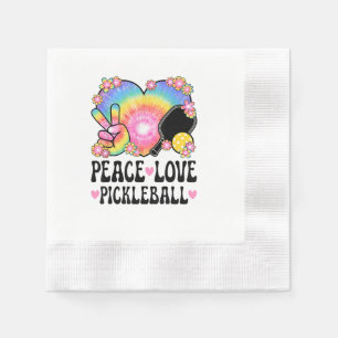 Servilleta De Papel Paz Amor Pickleball