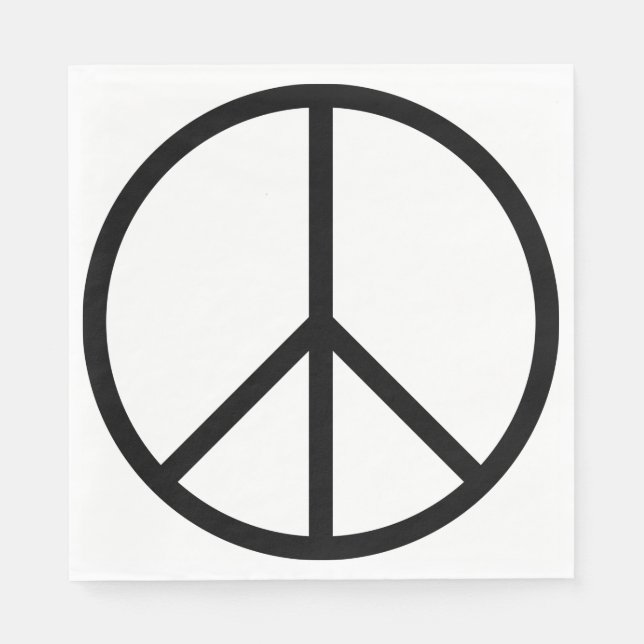 Servilleta De Papel Paz (CND) (Anverso)