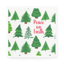 Paz en la Tierra Árboles de Navidad
