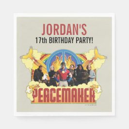 Servilleta De Papel Peacemaker la serie Napkins Birthday