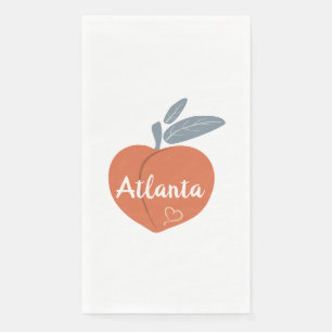 Servilleta De Papel Peach Atlanta Love