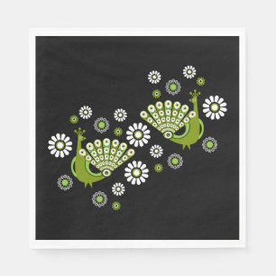 Servilleta De Papel Peacock Art