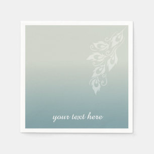 Servilleta De Papel Peacock Feather