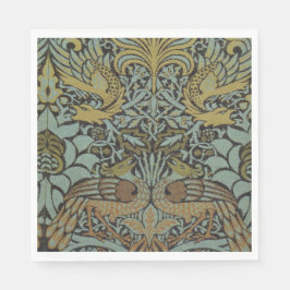 Servilleta De Papel Peacock y Dragón (por William Morris)