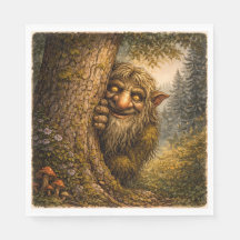 Peaking Norwegian Troll, Napkins