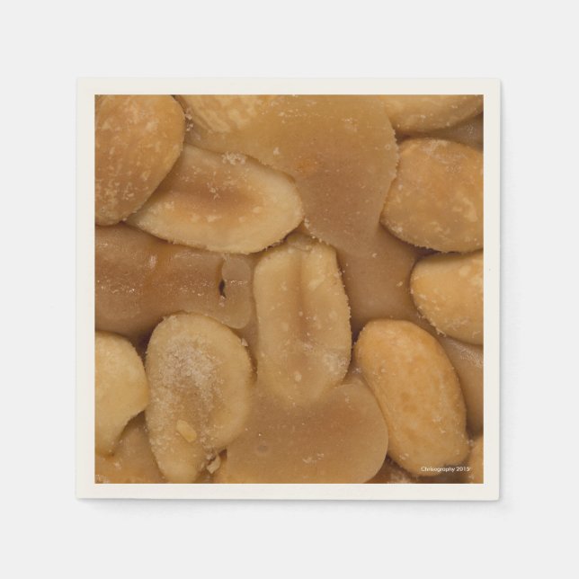 Servilleta De Papel Peanuts Cocktail Napkins (Anverso)